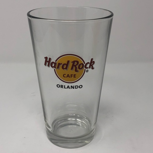Hard Rock Hotel Logo Pint Beer Glass 20 oz. NWT - Picture 1 of 5